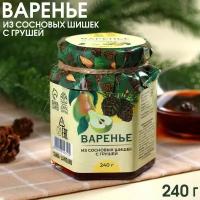 Варенье из сосновых шишек "Доброе здоровье" с грушей, 240 г