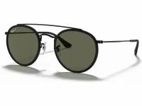 Солнцезащитные очки Ray-Ban Round Double Bridge RB3647N 002/58 Polarized (RB3647N 002/58)