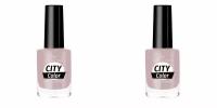 Golden Rose Лак City color nail lacquer 20 молочно-розовый, 2 шт