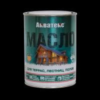 Защитно-декоративный состав акватекс Масло для террас (0.75л.)