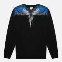 Мужская толстовка Marcelo Burlon Wings Regular Crewneck чёрный, Размер L