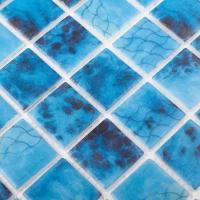 Мозаика стеклянная для бассейна на сетке чип 38x38 Nature Olympic MT 5705 Vidrepur 317х317/4, упаковка 20 листов / 2 кв. м