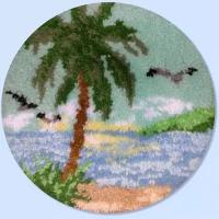 Palm Tree - Пальма #37654 MCG Textiles Набор - ковровая техника 45.7 см