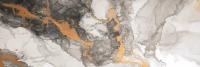Плитка настенная PRIMAVERA Tiziana Gold GL04B под мрамор глянцевая для ванной, 30 х 90 см, 1,08м2