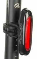 Фонарь задний Author A-Stake USB, 8-12039133, 1 светодиод повышенной яркости COB, 3 функции красный универсакльное крепление прорезиненный