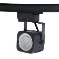 Luazon Lighting Трековый светильник Luazon Lighting под лампу Gu10, квадратный, корпус черный