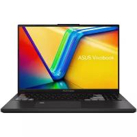 Ноутбук ASUS Vivobook Pro 16X OLED K6604JV-MX016W, 16" (3200x200) OLED 120Гц/Intel Core i9-13980HX/32ГБ DDR5/1ТБ SSD/GeForce RTX 4060 8ГБ/Win 11 Home, черный (90NB1102-M008P0)