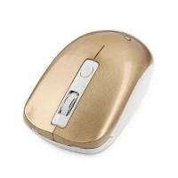 Gembird MUSW-400-G Gold USB ( Мышь беспров., 3кн.+колесо-кнопка, 2.4ГГц, 1600 dpi, бесшумный клик)