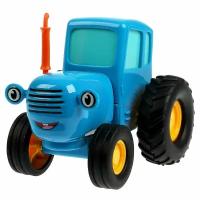 Синий трактор металлический ТехноПарк 11см свет, звук BLUTRA-11SL-BU