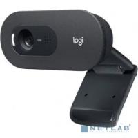 Logitech Web-камеры 960-001372 Logitech WebCam C505e USB 2.0, HD, 1280*720, 2Mpix foto, Mic, Black