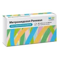 Метронидазол Реневал, таблетки 250 мг, 40 шт