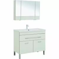 Комплект мебели для ванной Aquanet Верона 100 287654 Белый