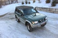 Багажник экспедиционный STC Nissan Patrol Y61 шторка с дальним и рабочим светом