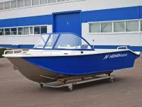 Моторная лодка NEMAN-500DC NEW/ Алюминиевый катер NEMAN-500DC NEW/ лодки Wyatboat