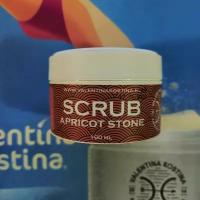 Гелевый скраб для лица и зоны декольте "Абрикос" SCRUB APRICOT STONE