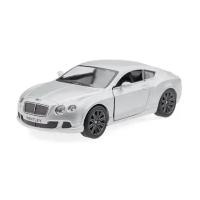 Машинка Bentley Continental GT Speed 2012 серебро