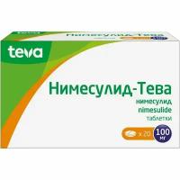 Нимесулид-Тева таблетки 100мг 20шт