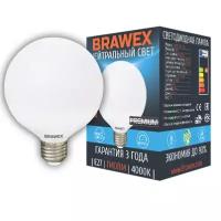 Лампа BRAWEX E27 G95 12Вт 4000K