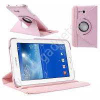 Поворотный чехол для Samsung Galaxy Tab 3 Lite (розовый)