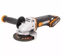 Аккумуляторная угловая шлифмашина WORX кейс WX800