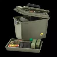 Ящик Plano для охотничьих принадлежностей водозащищенный, зелёный