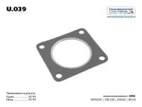 Прокладка приемной трубы нижняя Матиз/резонатора Нексия TRANSMASTER U039