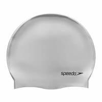 Шапочка для плавания SPEEDO Plain Flat Silicone Cap, Silver
