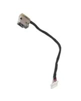 Power connector / Разъем питания для ноутбука HP 15-Ac010nr, 15-Ac000, 799736-F57 с кабелем, 12 см