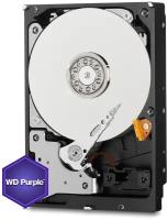 Жесткий диск HDD 2.0Tb Western Digital, SATA-III, 256Mb, 5400rpm, Purple (WD22PURZ)