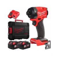 Milwaukee M18 FID3-502X Аккум. 1/4-дюймовый ударный винтоверт+ 2 АКБ по 5 Ач,ЗУ,кейс 4933479865