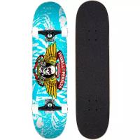 Скейтборд POWELL PERALTA WINGED RIPPER WHITE / BLUE 8"