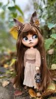 Кукла Блайз Кастом (Blythe custom) *Лесная кошка*