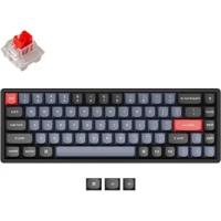Клавиатура беспроводная KEYCHRON K6 Pro ( K pro Red Switch) черный (K6P-J1)