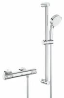 Термостат для душа GROHE Grohtherm 1000 Performance с душевым гарнитуром, хром (34834000)