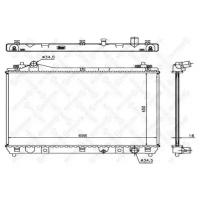 радиатор системы охлаждения АКПП Suzuki Liana 1.3 / 1.6 01] STELLOX 1025458SX