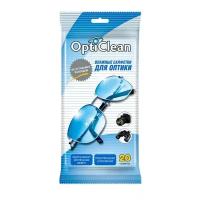 Влажные салфетки OptiClean, для оптики, 20 шт (2 шт)