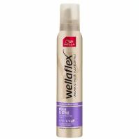 Wella Wellaflex Пена/Мусс для укладки волос Fulle&Style Объем и стиль, ультрасильная фиксация, 200 мл (из Финляндии)