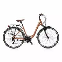 Велосипед CAPRIOLO ELEGANCE TREK LADY 28'' (2023) (Велосипед туристический CAPRIOLO ELEGANCE TREK LADY 28" Бронзовый, one size Алюминий,919605-18)