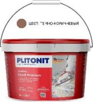 Затирка Плитонит Colorit Premium 0,5-13мм 2кг темно-коричневая