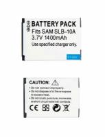 Battery / Аккумуляторная батарея для фото и видеокамеры Samsung Digimax ES (SLB-10A) 3,7V 1400mAh Li-ion