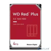 Western digital Жесткий диск 4TB WD Red Plus WD40EFPX 3.5" 5400 RPM 128MB SATA-III NAS Edition (замена WD40EFZX)