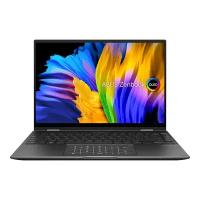 Ноутбук ASUS ZenBook14 Flip OLED UN5401QA-KN219, 14" (2880x1800) OLED 90Гц сенсорный/AMD Ryzen 7 5800H/16ГБ LPDDR4X/1ТБ SSD/Radeon Graphics/Без ОС, черный [90NB0V31-M00AL0]