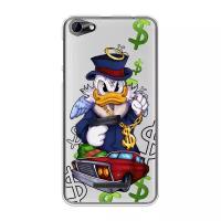 Силиконовый чехол "Scrooge McDuck with a Gold Chain" на BQ 5058 Strike Power Easy / Бикью 5058 Страйк Павер Изи