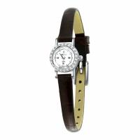 Серебряные часы Platinor-Чайка П97006-1 с фианитом, Серебро 925°