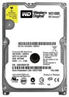 Жесткий диск Western Digital WD1000VE 100Gb 5400 IDE 2,5" HDD