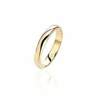 Обручальное кольцо из желтого золота 585 пробы 01О030011. Размер 15.5