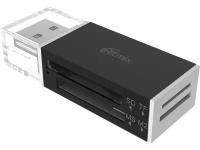 Карт-ридер Ritmix CR-2042 SD/microSD/MS/M2 Black