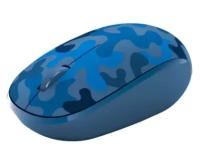 Мышь Microsoft Blue Camo, оптическая, беспроводная, синий [8kx-00017]