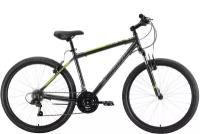 Велосипед STARK Outpost 26.1 V 2022 (20, чёрный/зелёный)