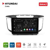 Автомагнитола Hyundai Creta 16-21 (MAXIMUM Incar TMX2-2410-4) Android 10/2000*1200, BT, wi-fi, 4G LTE, DSP, 4-64Gb, 10.4"